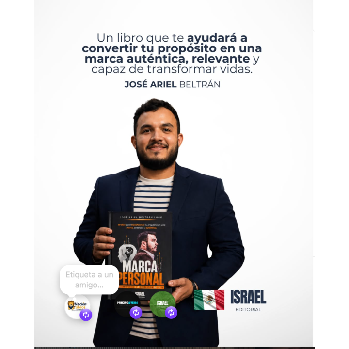 Libro Marca Personal: del Propósito a la Revolución de la IA (Inteligencia Artificial) | Nación Libros